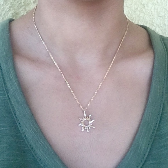 Sun ☀️ Necklace - Good Vibes Only - Picture 6 of 8